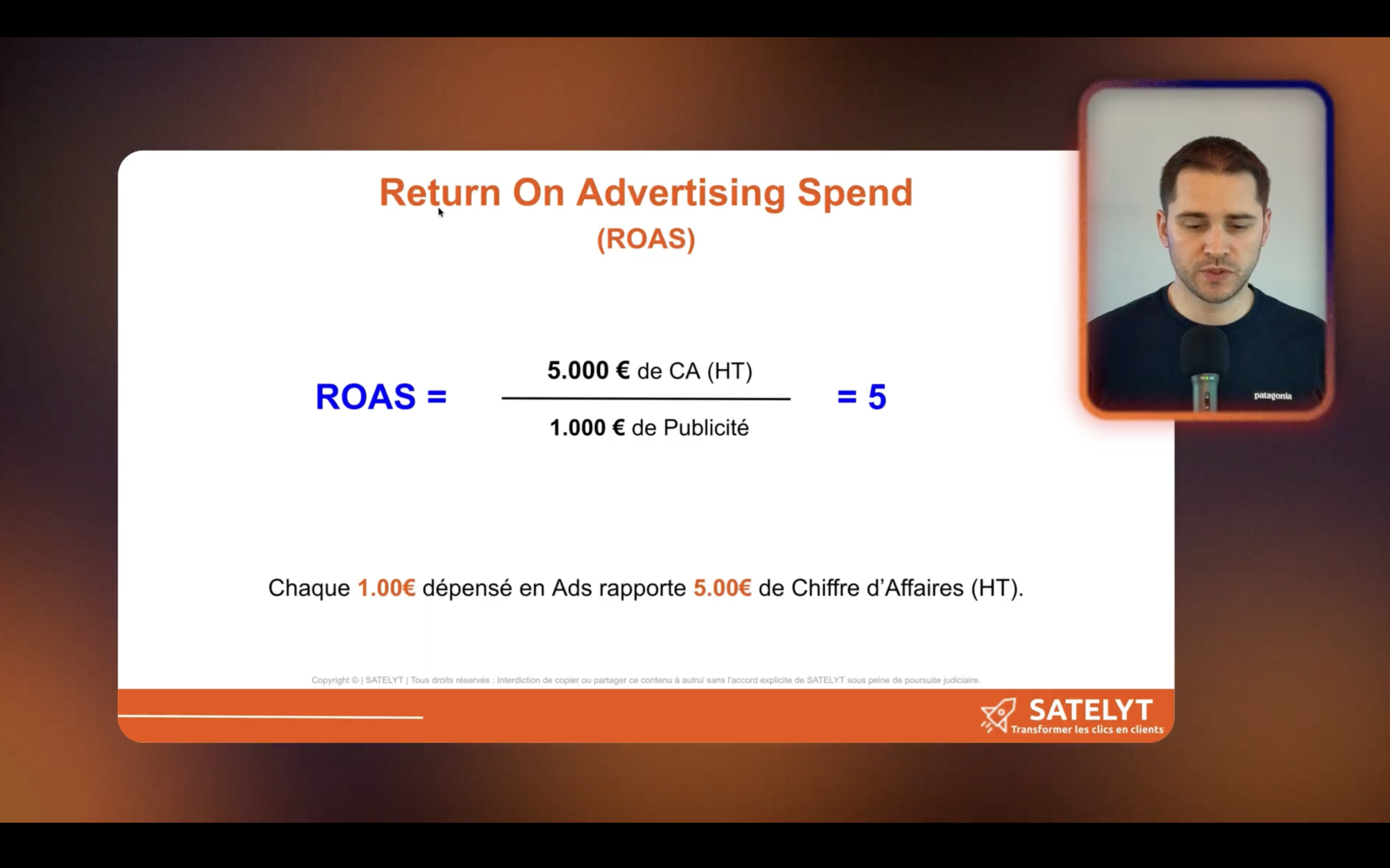 Roas cible ecommerce