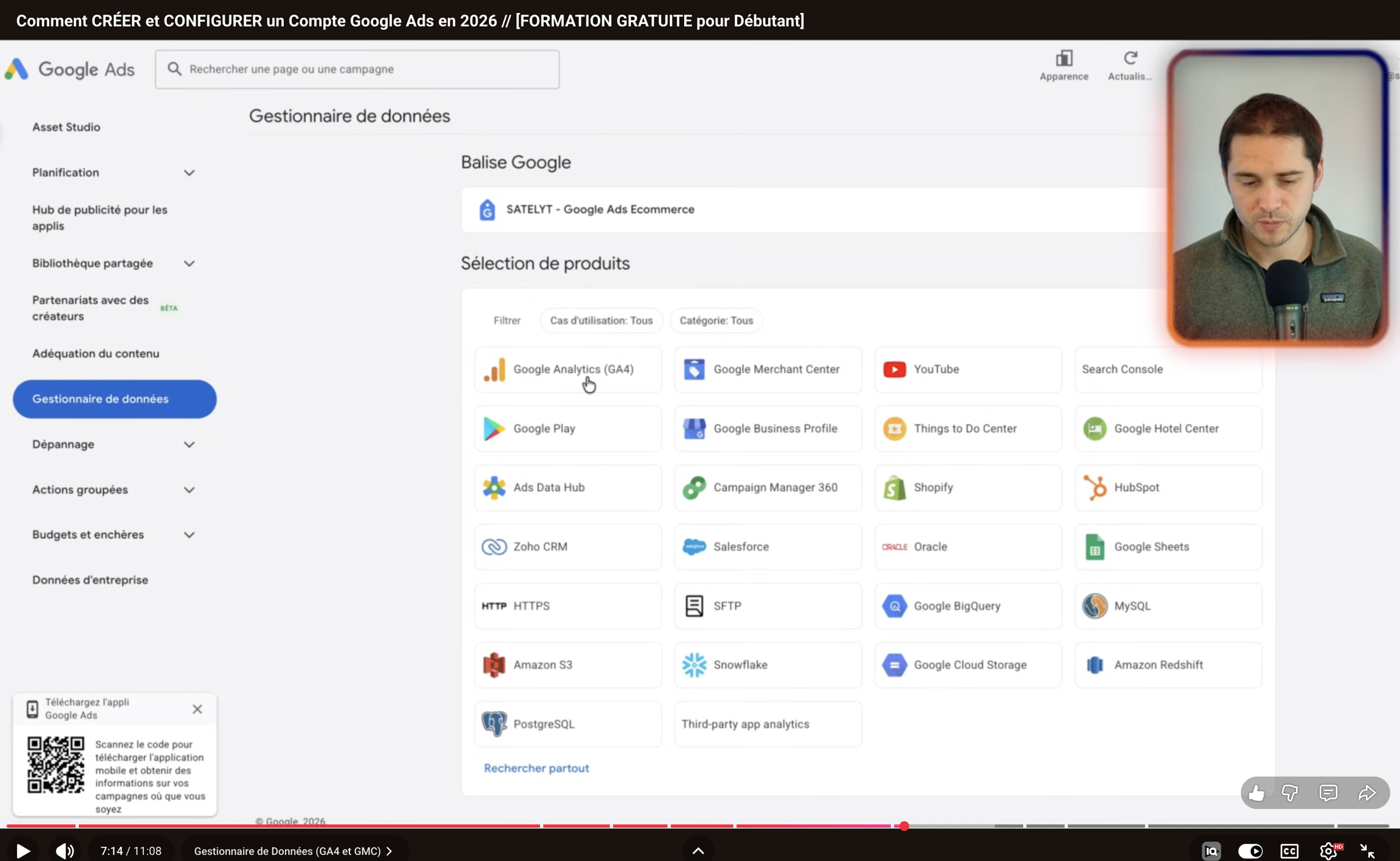 synchroniser Google Analytics GA4 Google Ads